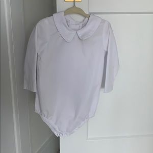 The Beaufort Bonnet Company collared onesie